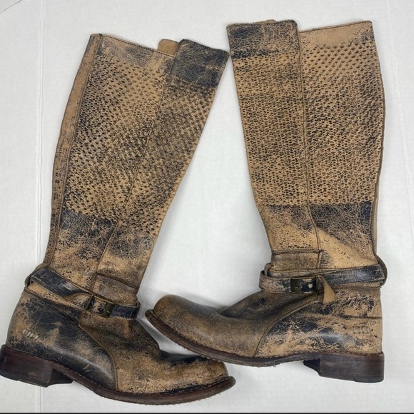 BedStu Biltmore Black Lux Riding Boots Anthro 8.5 - Picture 2 of 5